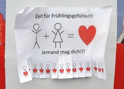 Partnersuche im Frühling