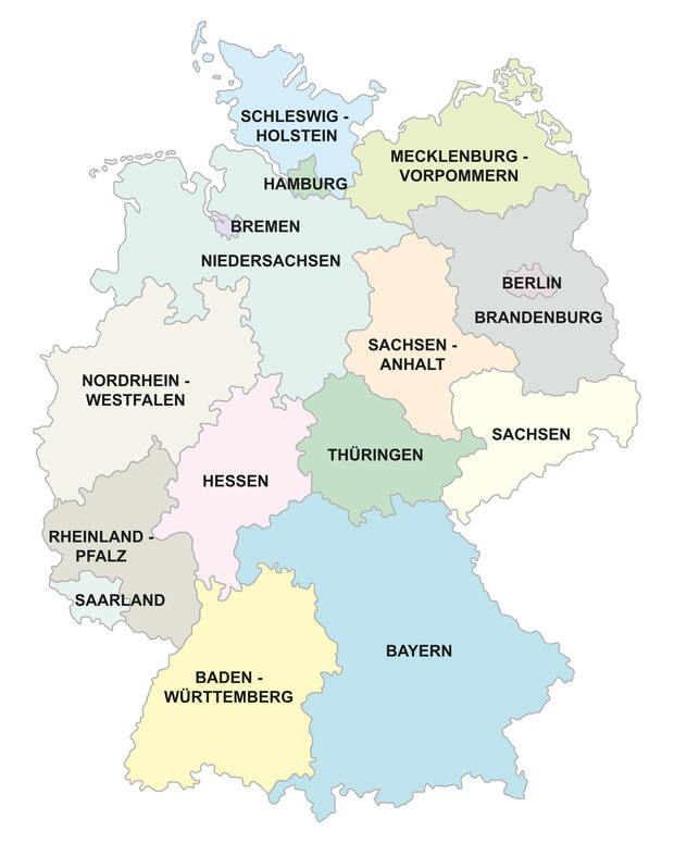 Deutschlandkarte